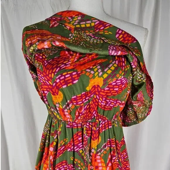 JAPNA WOMEN'S STRAPLESS MAXI DRESS – VIBRANT FLORAL PRINT – SIZE SMALL – NWT - Picture 6 of 15